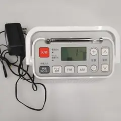 TWINBIRD 手元スピーカー機能付3バンドラジオ AV-J125W 動作品 - メルカリ