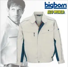 作業服　ビックボーン　3656 メカアーム　ECOWORLD ジャケット　L