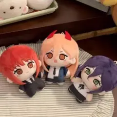チェンソーマン マキマ＆パワー＆レゼ 10cmぬいぐるみ3点セット