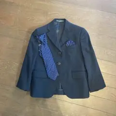 MIKI HOUSE ネイビー ジャケット 110センチ　ハンガー付き