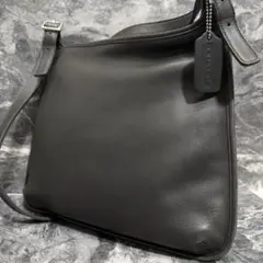 COACH オールドコーチ グラブタンレザー クロスボディ ショルダーバッグ