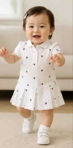 値下げ！Tommy Hilfiger ベビー ワンピース 12Mのサムネイル