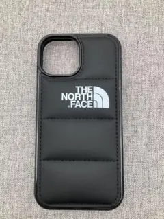 THENORTHFACEiPhone15用ケースブラックダウンジャケット風RF