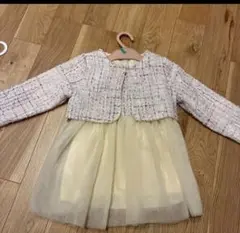 入園式 結婚式 ワンピース 小さめ100