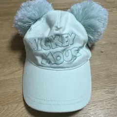ミッキーマウス ポンポン付きキャップ 58cm