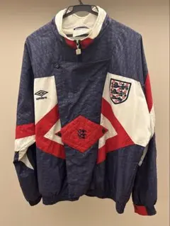 90s'/UMBRO×イングランド代表/ナイロンジャケット/XS