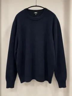 UNIQLO ユニクロ ウォッシャブルストレッチミラノリブクルーネックセーター