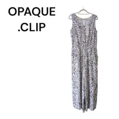 sc297【OPAQUE.CLIP】新品タグ付！花柄オールインワン