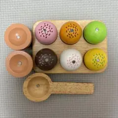 知育玩具　木製　アイスクリーム屋さん