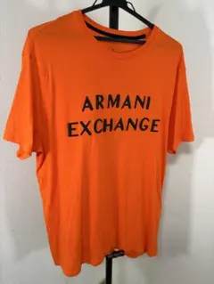 ARMANI EXCHANGE オレンジ Tシャツ L