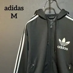 《希少》adidas アディダス　フルジップパーカー　トラックジャケット M