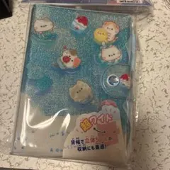 カミオジャパン　シールバインダー　ねこ　もぐにゃんこ　ワイド　お祭り