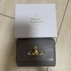 Vivienne Westwood 財布　グレー 2つ折り
