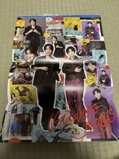 【未使用】週刊少年ジャンプ付録　サカモトデイズ　ステッカー&実写メインビジュアル
