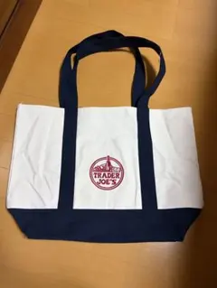 TRADER JOE'S トレジョ トートバッグ（大） ネイビー