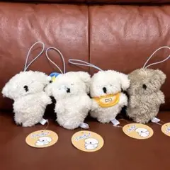 本日発送‼️ふわっちょ！ マスコット ぬいぐるみ　4種セット ラウンドワン限定