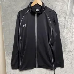 【L646】 Under Armour トラックジャケット サイズXL ブラックのサムネイル