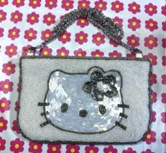 超希少！ハローキティ ビーズポーチ レア