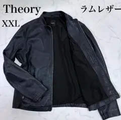 【美品】セオリー ラムレザー シングルライダース レザージャケット 黒 Sサイズ 2025年最新】theory レディース レザージャケット・ライダースの