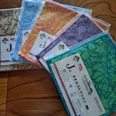 ジョジョの奇妙な冒険一番くじタオルセット 5枚組