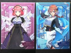 五等分の花嫁 神獣 クリアファイル 二乃 三玖