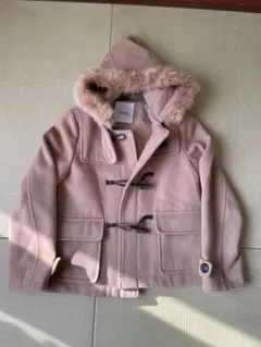 dazzlin フード付きダッフルコート ベージュ