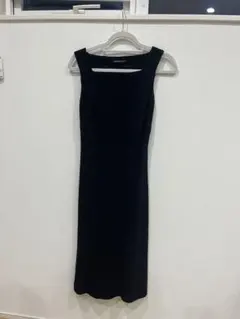 STRAWBERRYーFIELDS ブラック ノースリーブワンピース