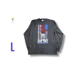 【各種割引】PORT&COMPANY グラフィック プリント 長袖 Tシャツ L