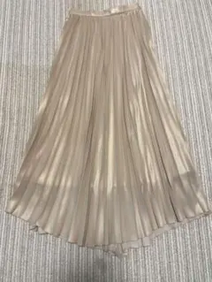nano UNIVERSE プリーツ ロングスカート
