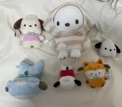 サンリオ ポチャッコ ぬいぐるみ まとめ売り 6体セット - メルカリ