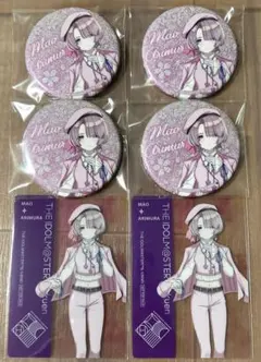 有村麻央　学園アイドルマスター 学マス HMV サクライロ 缶バッジ 特典