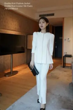 新品laubeblanc Double Knit Jacket & Pants