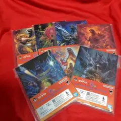 一番くじ　ゴジラ　-1.0 G賞 キャンバス風イラストボード＆ロゴステッカー