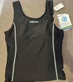HEAD ブラック タンクトップ 水着　DRYPORTER
