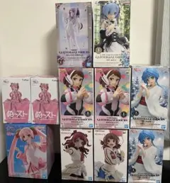 美少女プライズフィギュア　11個まとめ売り　新作含む　グリグラ