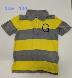 Gapkids ストライプ ポロシャツ 120cm