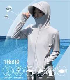 UVカットラッシュガードXLサイズブラック