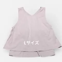 未着用　SUKALA カップ付きフレアタンクトップ　Lサイズ