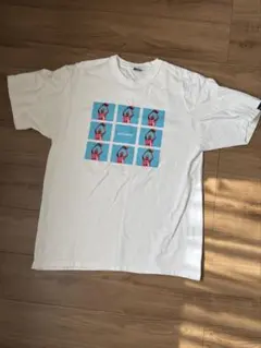 APPLEBUM ラグラン七分袖Tシャツ 白赤 ロゴ L - メルカリ