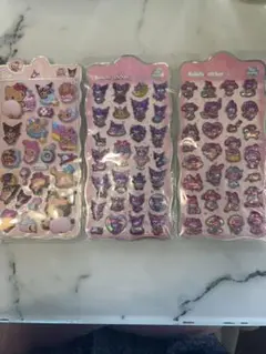 サンリオマイメロクロミキティ日焼けシールおしりシール3dシールボンボンドロップ