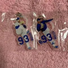 中日ドラゴンズ　マラー　93 目印チャーム　ガチャ