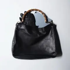 gucci ショルダーバック バンブー