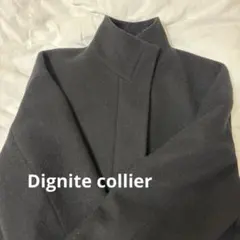 Dignite collier （ディニテコリエ）スタンドカラーショートブルゾン