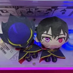 コードギアス 反逆のルルーシュ ぷれちゃす ぬいぐるみ 黒の騎士団 4種