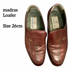 madras ローファー　茶系　vintage 古着のサムネイル