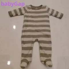 babyGap ストライプ　ロンパース 　60cm