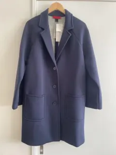 新品未使用マックスアンドコー Max&Co. コート ネイビー size:Lのサムネイル