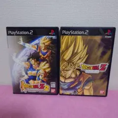 【PS2】　ソフト　ドラゴンボールZ　ドラゴンボールZ2　プレステ2　2枚セット