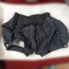 デニムショートパンツ 70サイズ