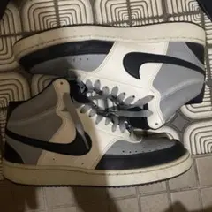 NIKE COURT VISION MID ブラック グレー
